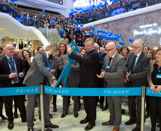 Ambassador Cooney attended the opening of Primark’s flagship store in Spain, on the Gran Via in Madrid.
