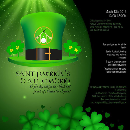 St Patrick's Day Flyer 2016 - Revised