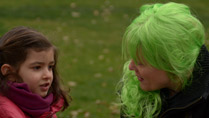 Green hair and shamrock tattoos added to the festivities