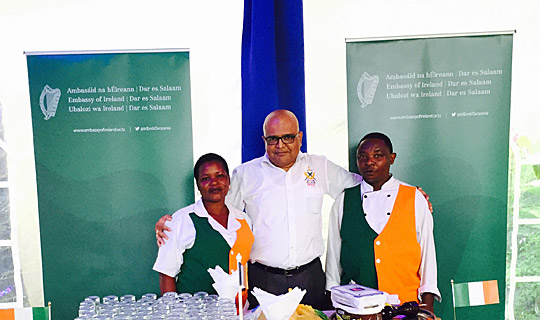 The Embassy showcased Irish food and drink at the annual celebration of EU day