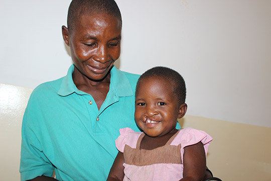 Lidya and Mother, CCBRT Hospital (c)CCBRT