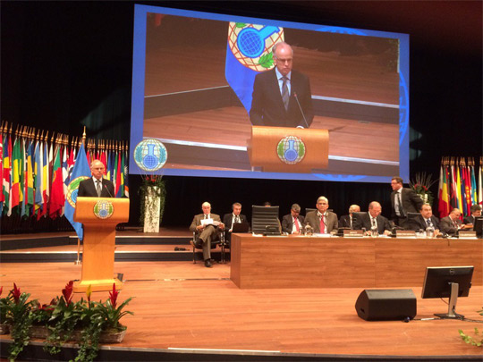 Ambassador Neary delivers Ireland’s national statement at the 20th Conference of the OPCW.