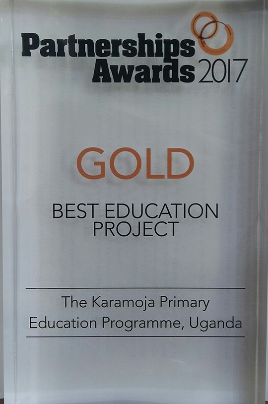 Global Partnership Award for Karamoja Primary Education Programme (KPEP)
