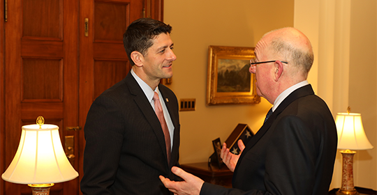 Minister Flanagan with Speaker Paul Ryan Minister Flanagan with Speaker Paul Ryan