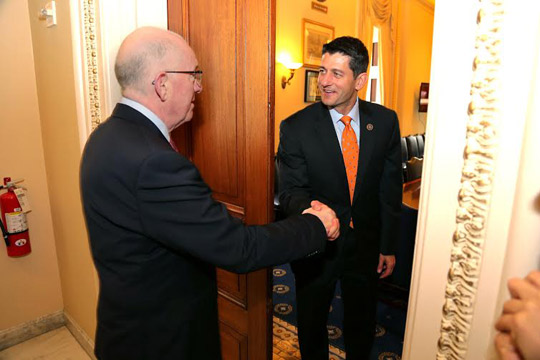Minister Flanagan with Congressman Ryan