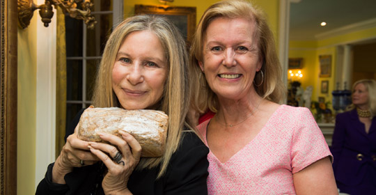 Ambassador Anderson with Barbra Streisand