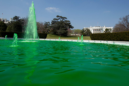 Green Fountain at the White House. (c) White House/Lawrence Jackson