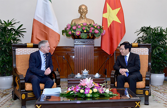 Minister Richard Bruton T.D. and H.E. Mr. Pham Binh Minh