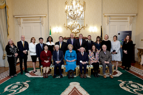 Workplace of Data Applied sciences staff honored with Presidential Group Irish Award