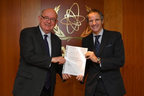 Ambassador O'Leary at IAEA credentials ceremony