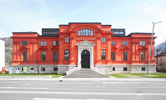 Front of Museum. Photo courtesy of Salzburger Kunstverein