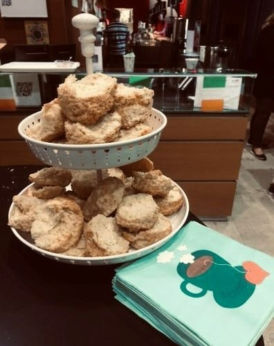 Scones supplied by The Cake Tree in Vienna