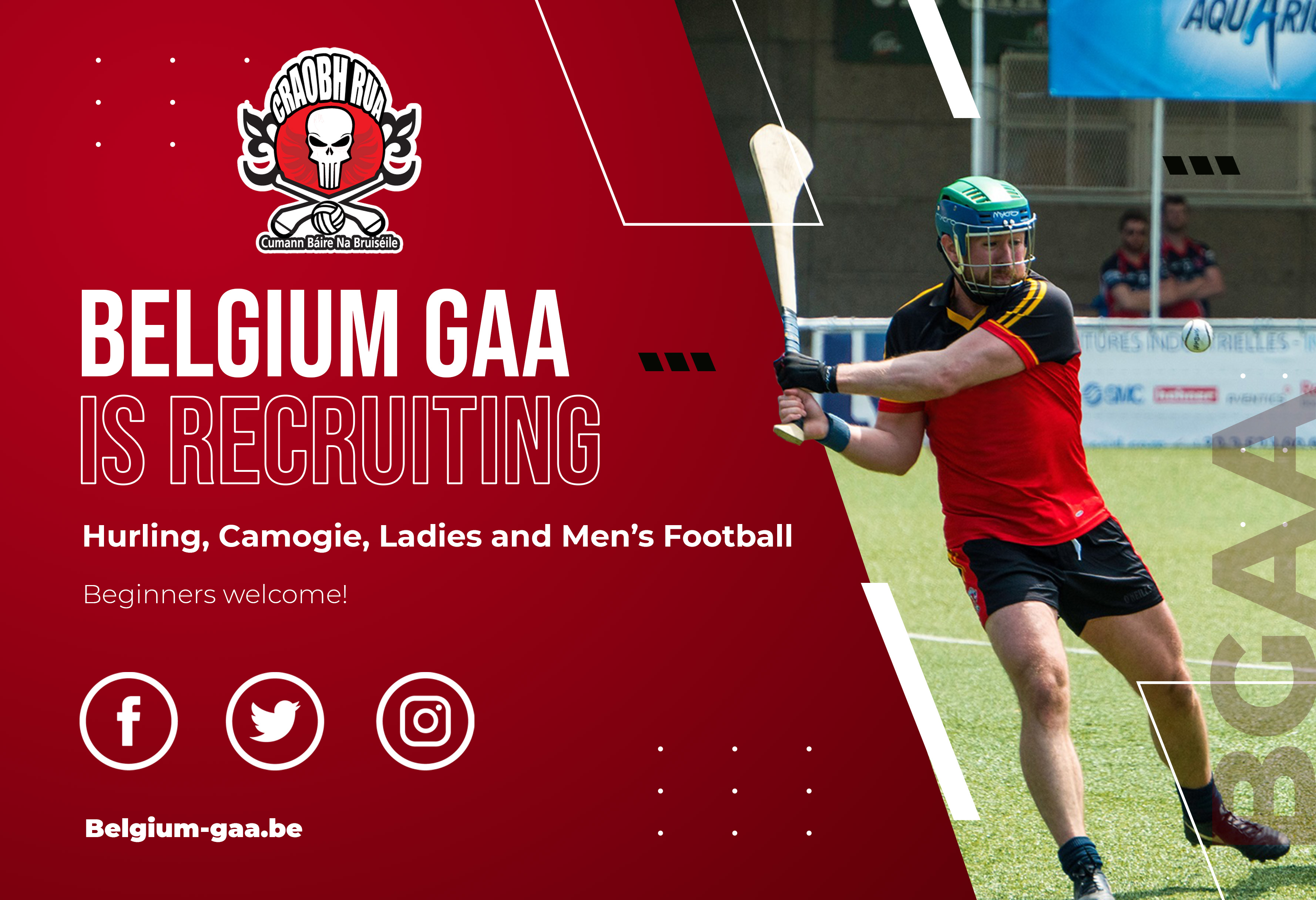 Belgium GAA is recruiting