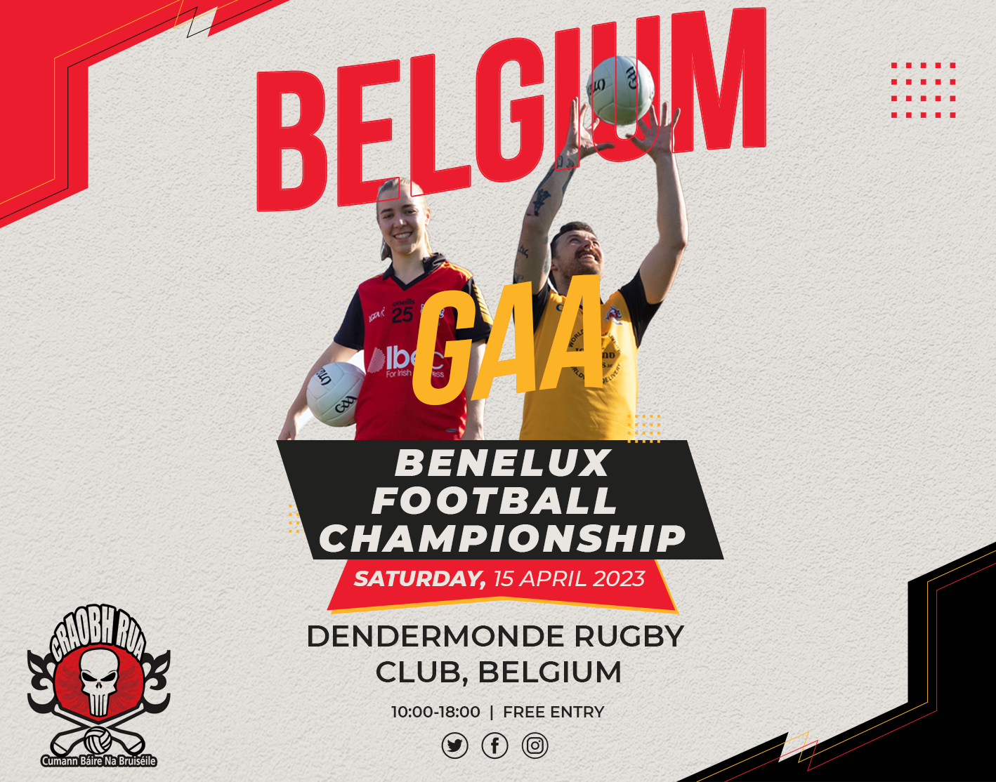 Upcoming Belgium GAA Events