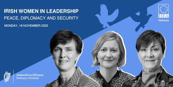 Webinar: Irish Women in Leadership in Peace, Security and Diplomacy