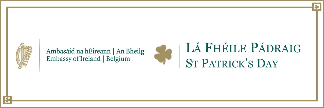 Embassy of Ireland, Belgium: Saint Patrick's Day 2022