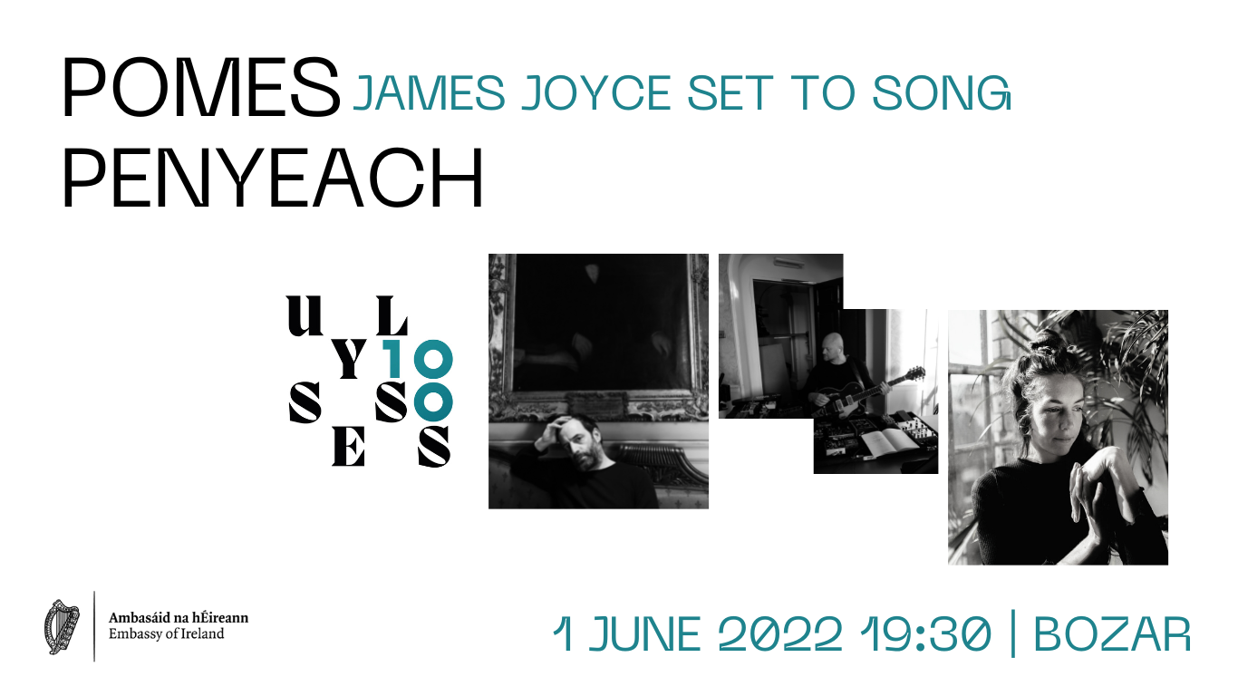 Concert 1 June: Pomes Penyeach - James Joyce Set to Song