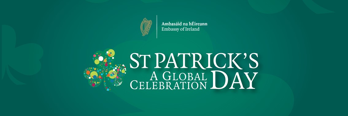 St Patricks Day 2020 A Global Celebration Newsletter Header