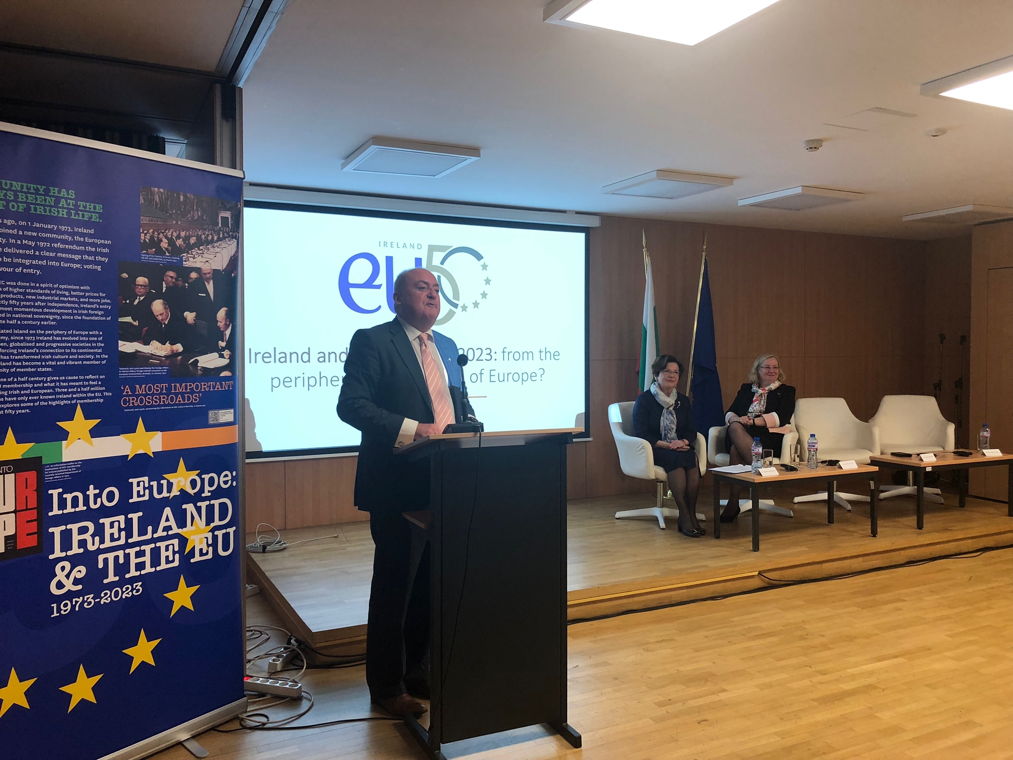 The Embassy of Ireland hosts an EU-Ireland 50th Anniversary Event