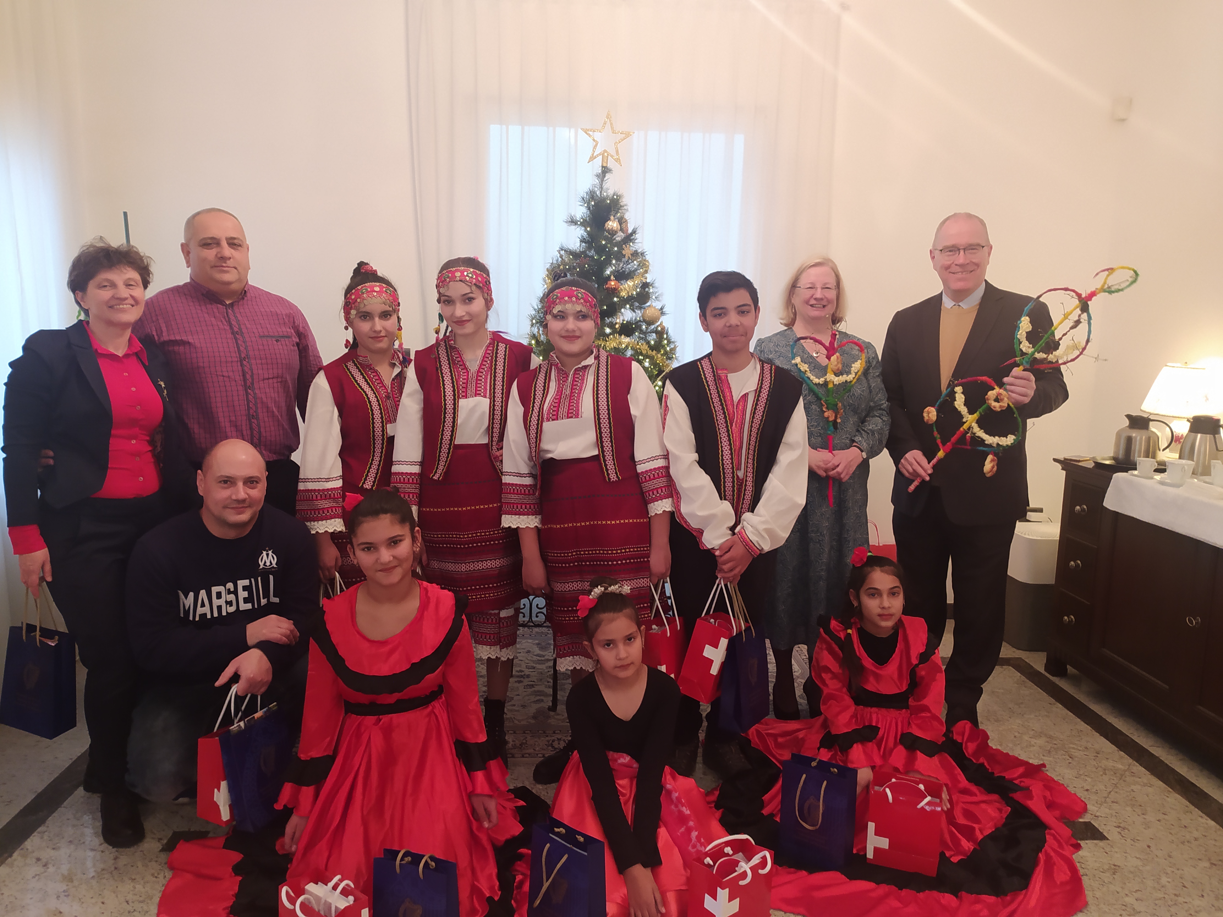 Ambassador Feeney Hosts an event for the Roma New Year, Vasilitsa