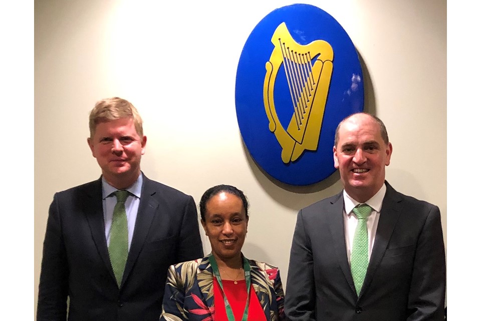 Before departing for Ireland, Minister Kehoe called into our Consulate 