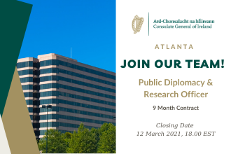 Public Diplomacy and Research Officer - 9 Month Contract