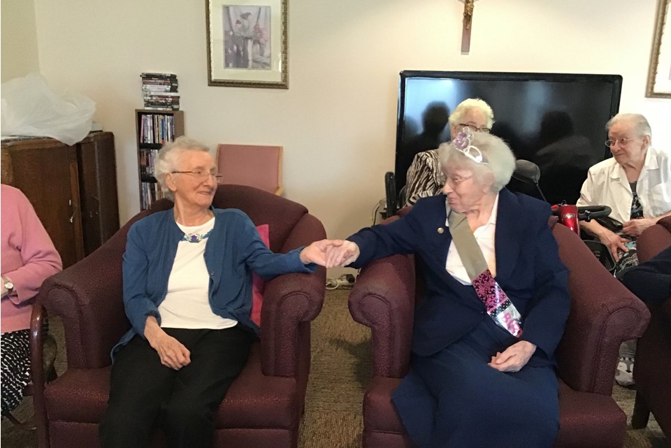 Sister Sheila Ruane 100th birthday 2