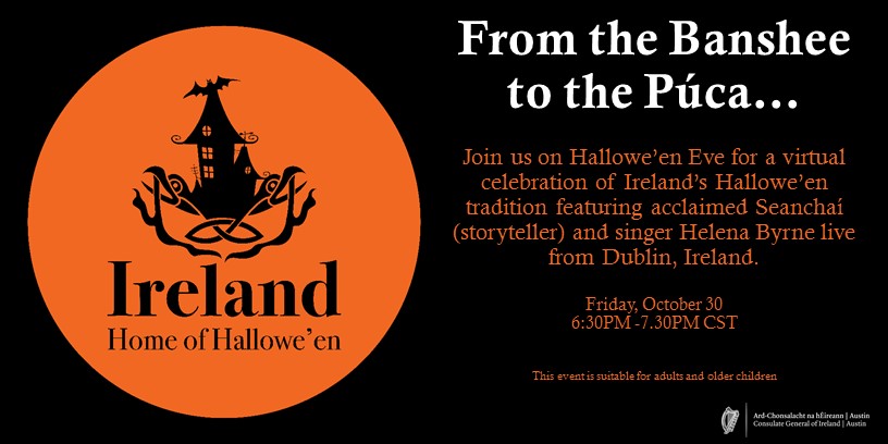 Ireland Home of Hallowe’en: From the Banshee to the Púca…