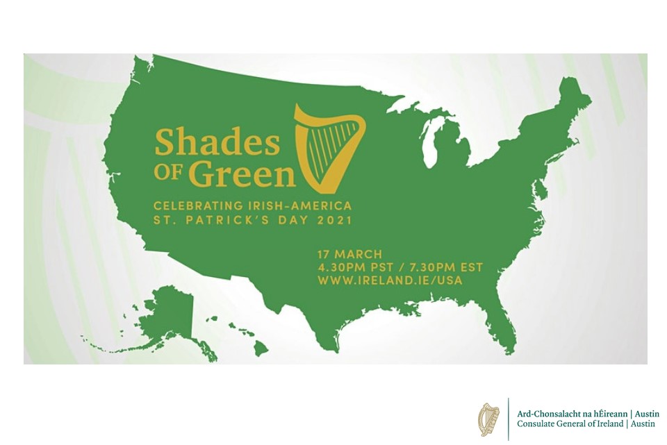 Shades of Green: A St. Patrick’s Day Celebration of Irish-America