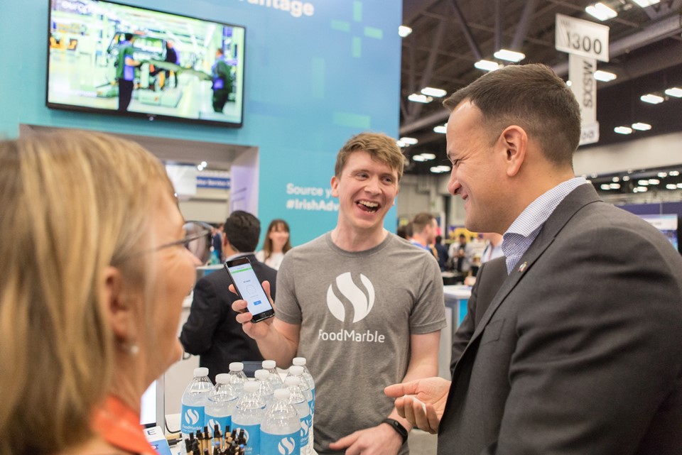 An Taoiseach (the Irish Prime Minister), Leo Varadkar at SXSW in March 2018. 