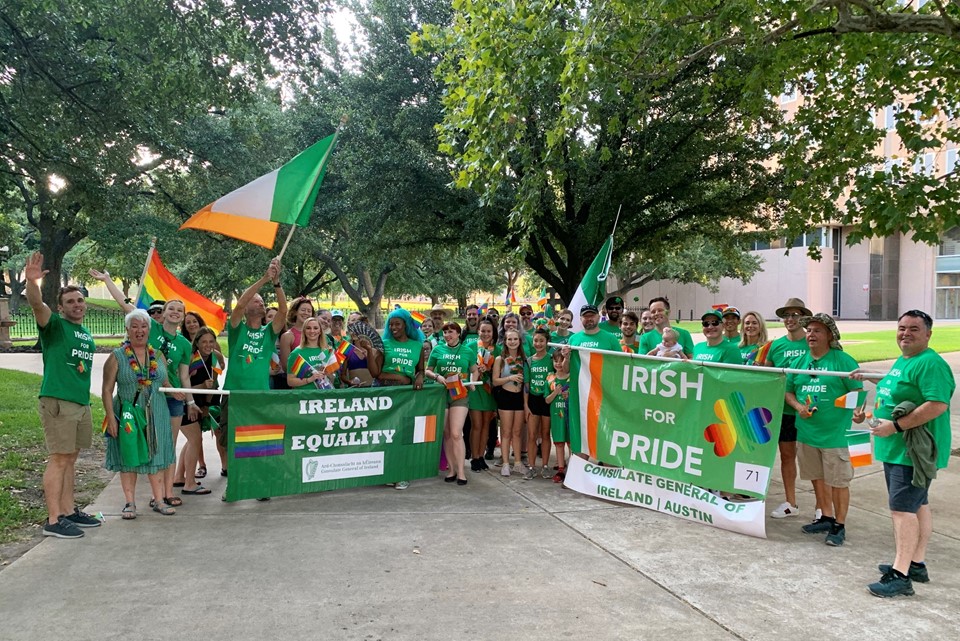 Irish for PRIDE in Austin 2019