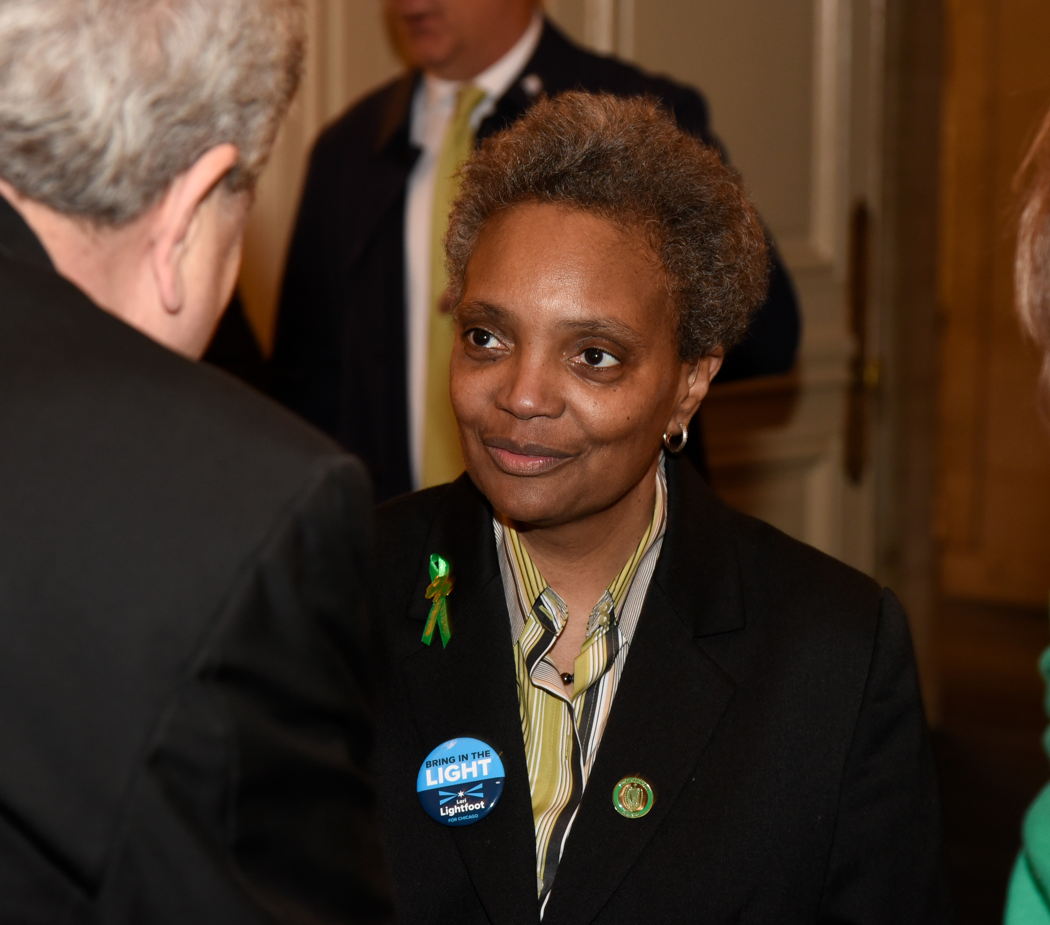 Mayor-Elect Lori Lightfoot at Irish Fellowship Dinner