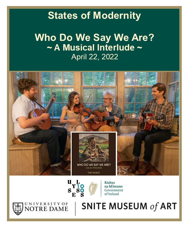 Who Do We Say We Are? - A Musical Interlude April 22nd