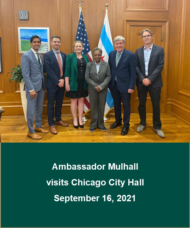 Ambassador Visits Chicago City Hall Sept 16