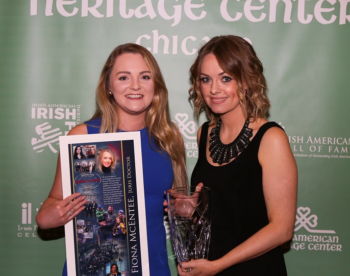 IAHC Hometown Hero Award presented to Immigration Lawyer Fiona McEntee 