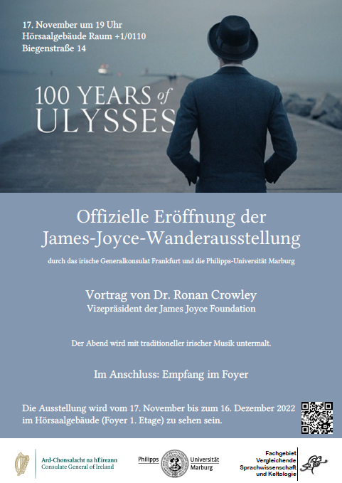 International James Joyce Exhibition in Marburg, 17 November