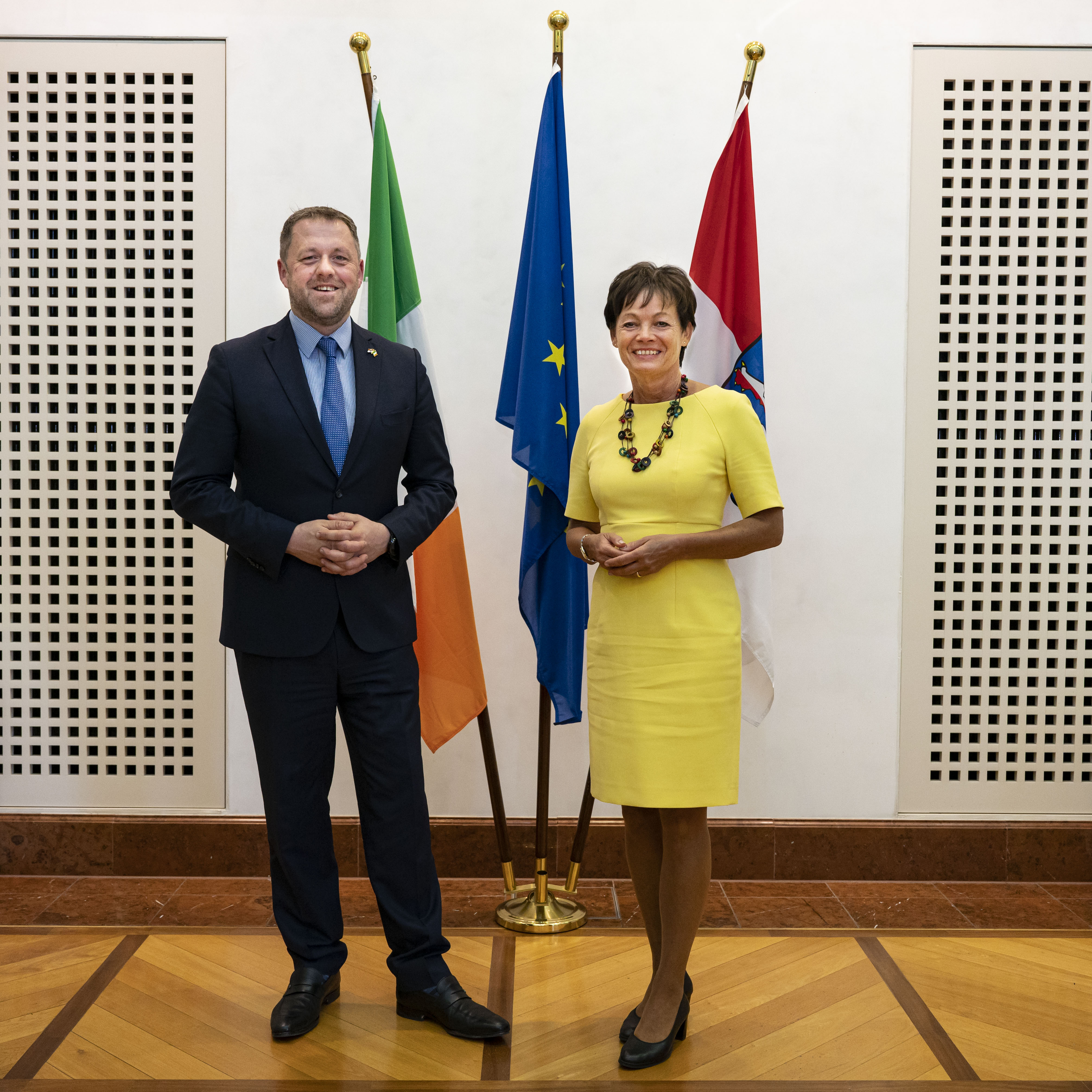 Visit of Minister of State for European Affairs Thomas Byrne T.D. to Wiesbaden