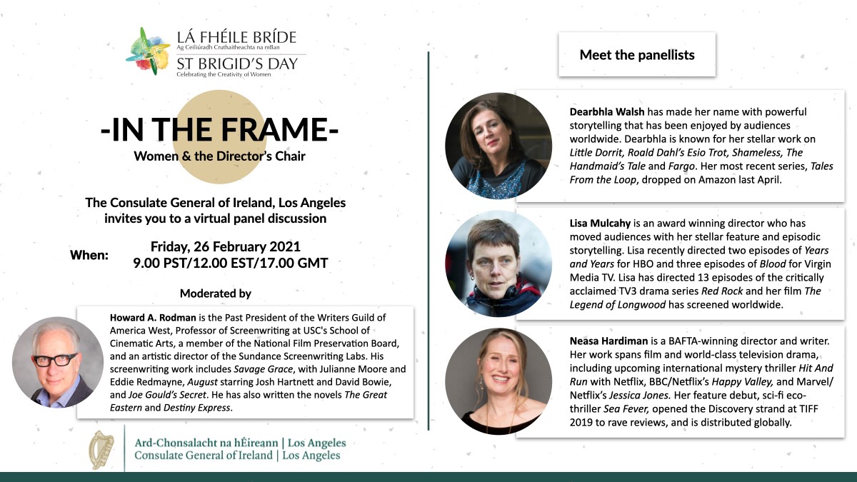 In the Frame – Women & the Director’s Chair moderator