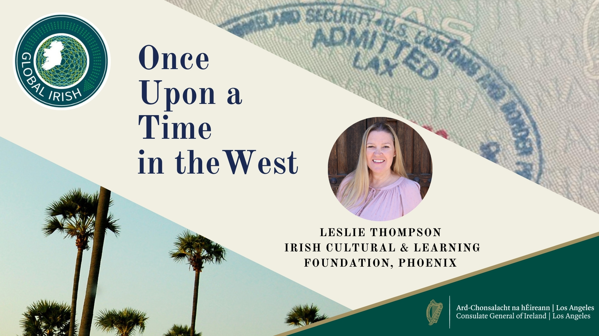 Interview with Leslie Thompson, Irish Cultural and Learning Foundation, Phoenix