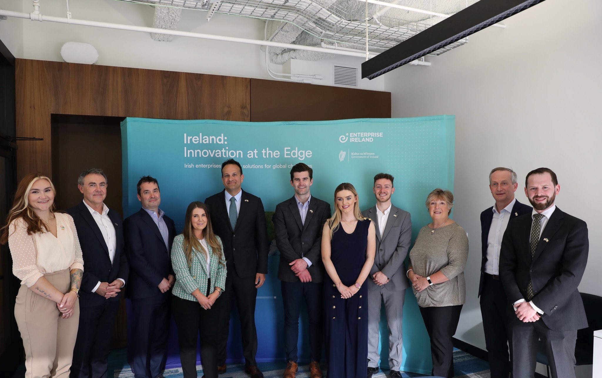 Enterprise Ireland Group with Tánaiste Leo Varadkar 