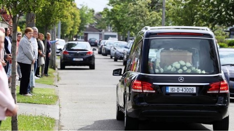 Irish funeral due to COVID Restrictions