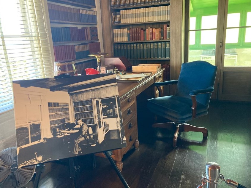 Interior of Eugene O'Neill Tao House in Danville, California