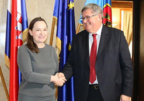 Ambassador Hempenstall meets with Mayor of Rijeka