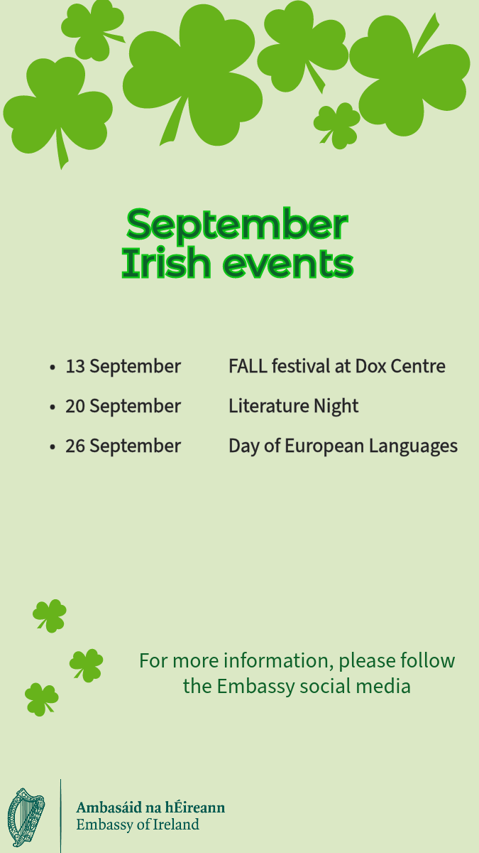 September Irish Events