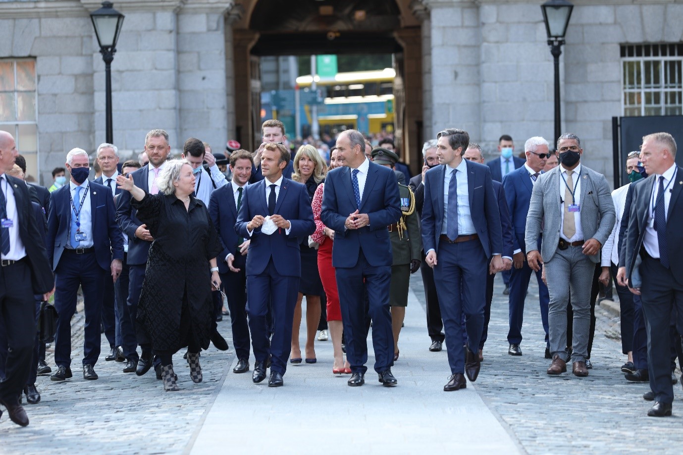Visit by President Macron to Dublin, August 2021