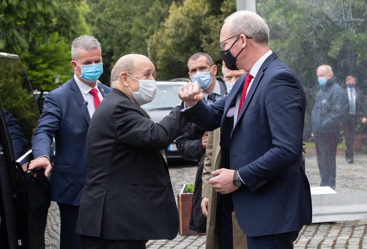 Visit by Minister Le Drian and Secretary of State Beaune to Dublin, May 2021