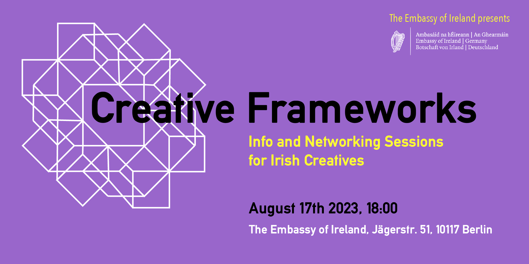Creative Frameworks - August 17, 18.00