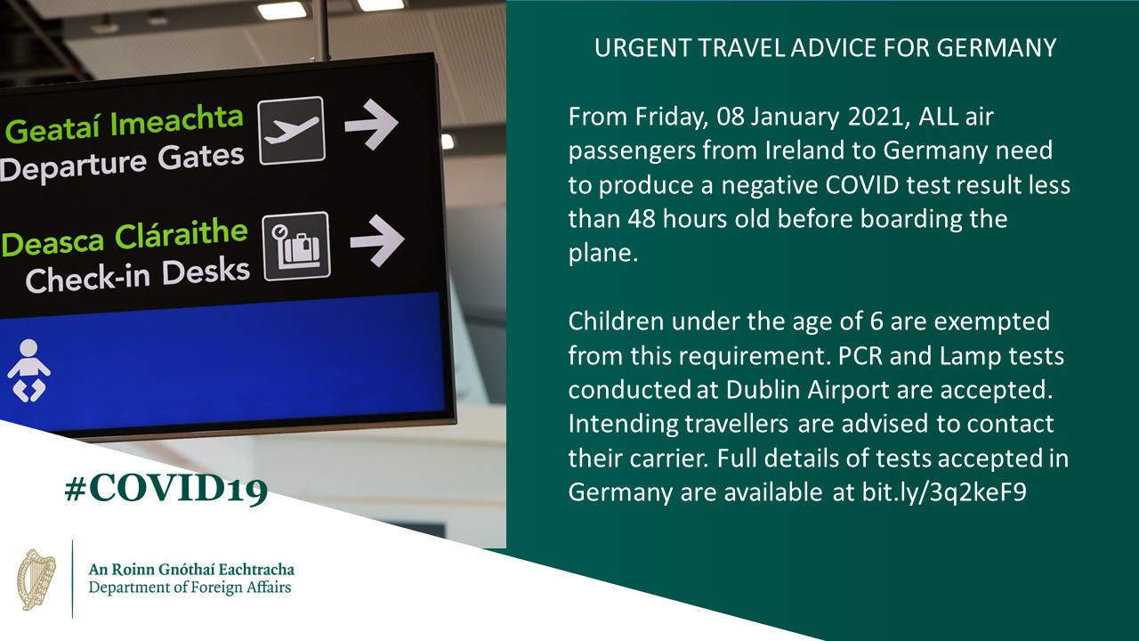 german travel advisory