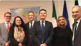 Minister Donohoe Germany 2019