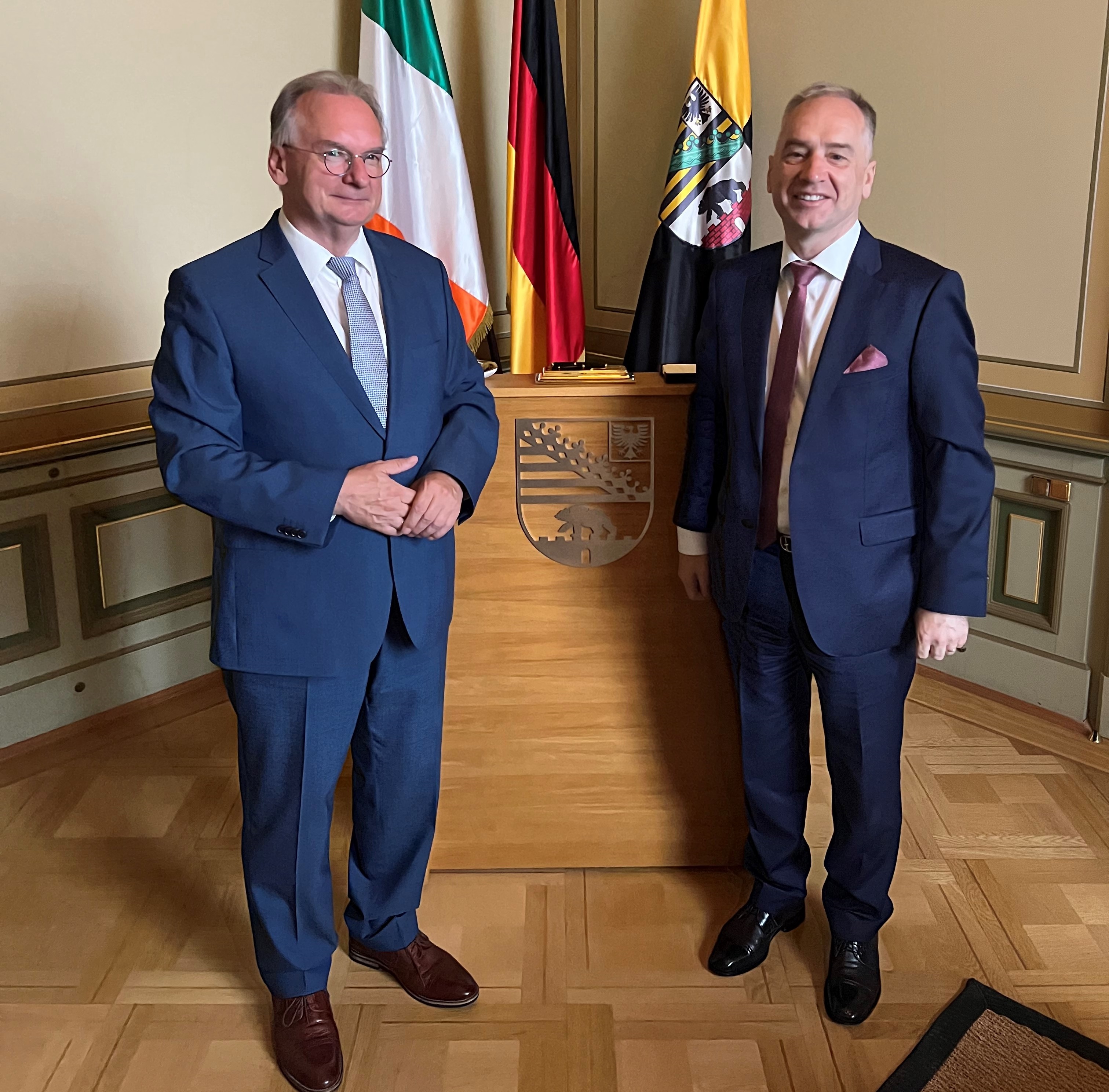 Courtesy Visit of Ambassador Dr. Nicholas O’Brien to Saxony-Anhalt on 7 July 2022